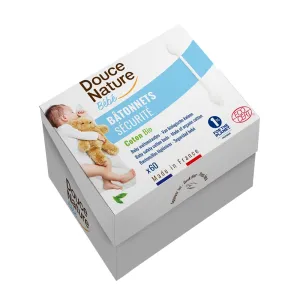 Betisoare urechi pentru bebelusi 60 buc, Ekibio Franta