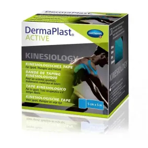 DermaPlast Active banda kinesiologica albastra, 5 cm x 5 m, NEW, Paul Hartmann