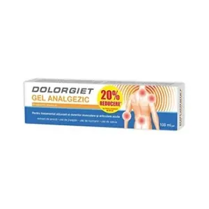 Dolorgiet gel analgezic,  100 ml,  Natur Produkt Zdrovit