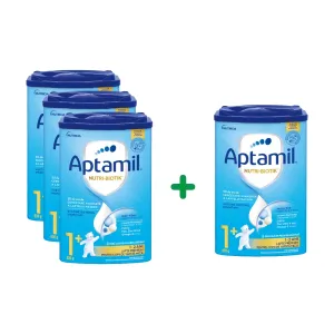 Pachet Aptamil Junior Nutri-biotik, 1+ 800 g, Danone
