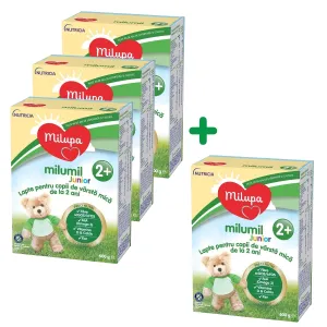 Pachet Milumil Junior 2+ ,  600 g  ,  Danone Baby Nutrition