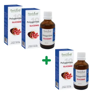 Pachet Polygemma Nr. 19, Glicemie, 50 ml, Plantextrakt