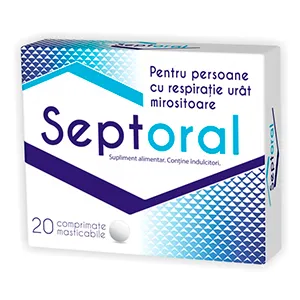 Septoral, 20 comprimate masticabile